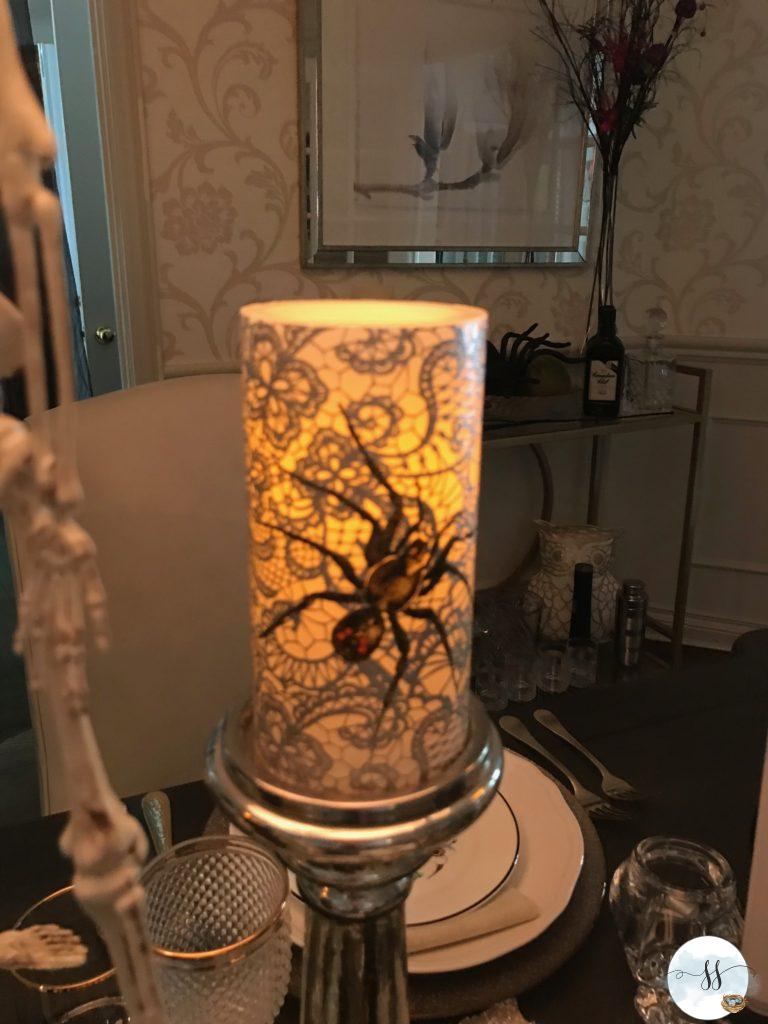 halloween decor, halloween tablescape