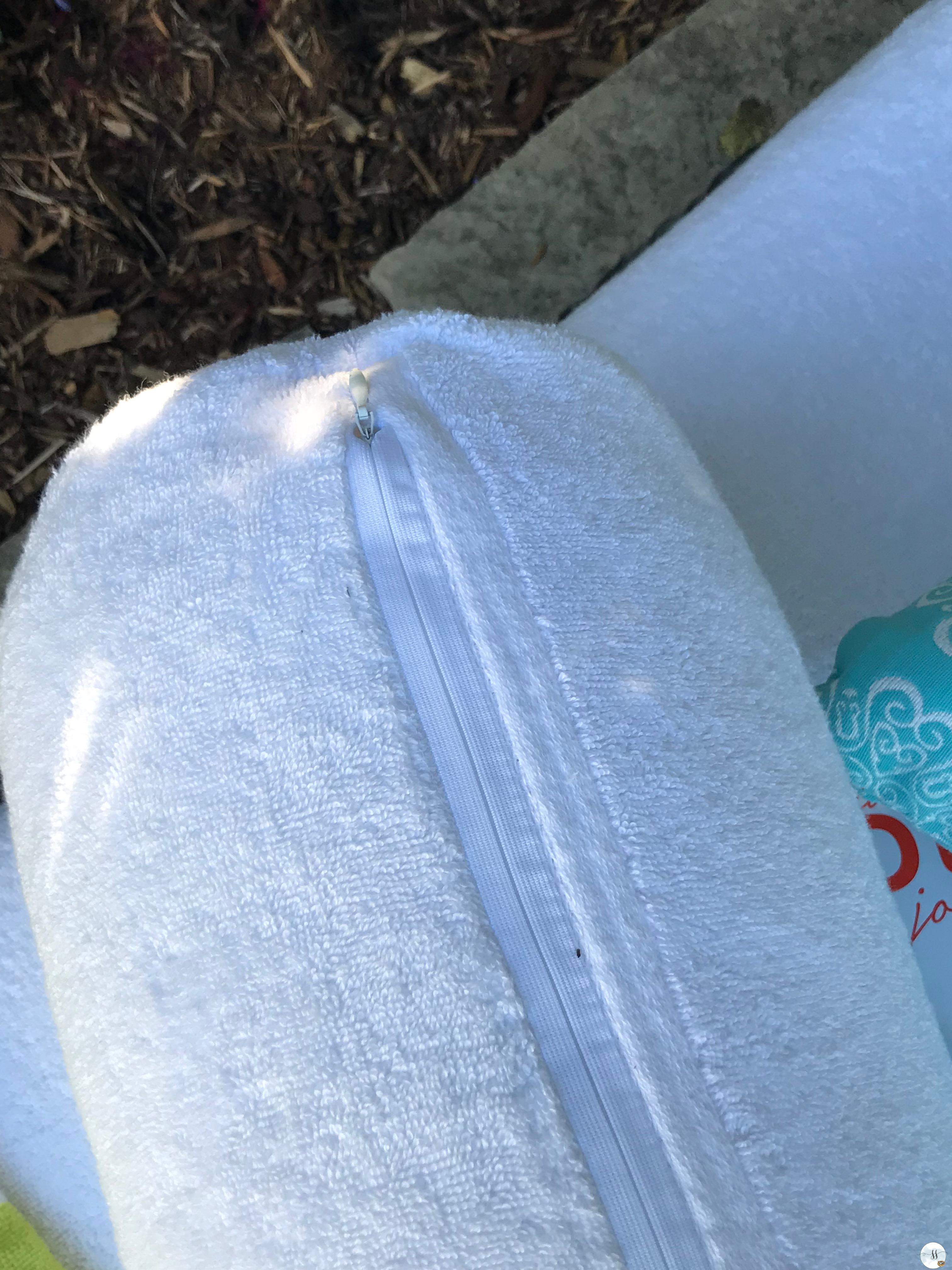 easy DIY slip covers for outdoor furniture
