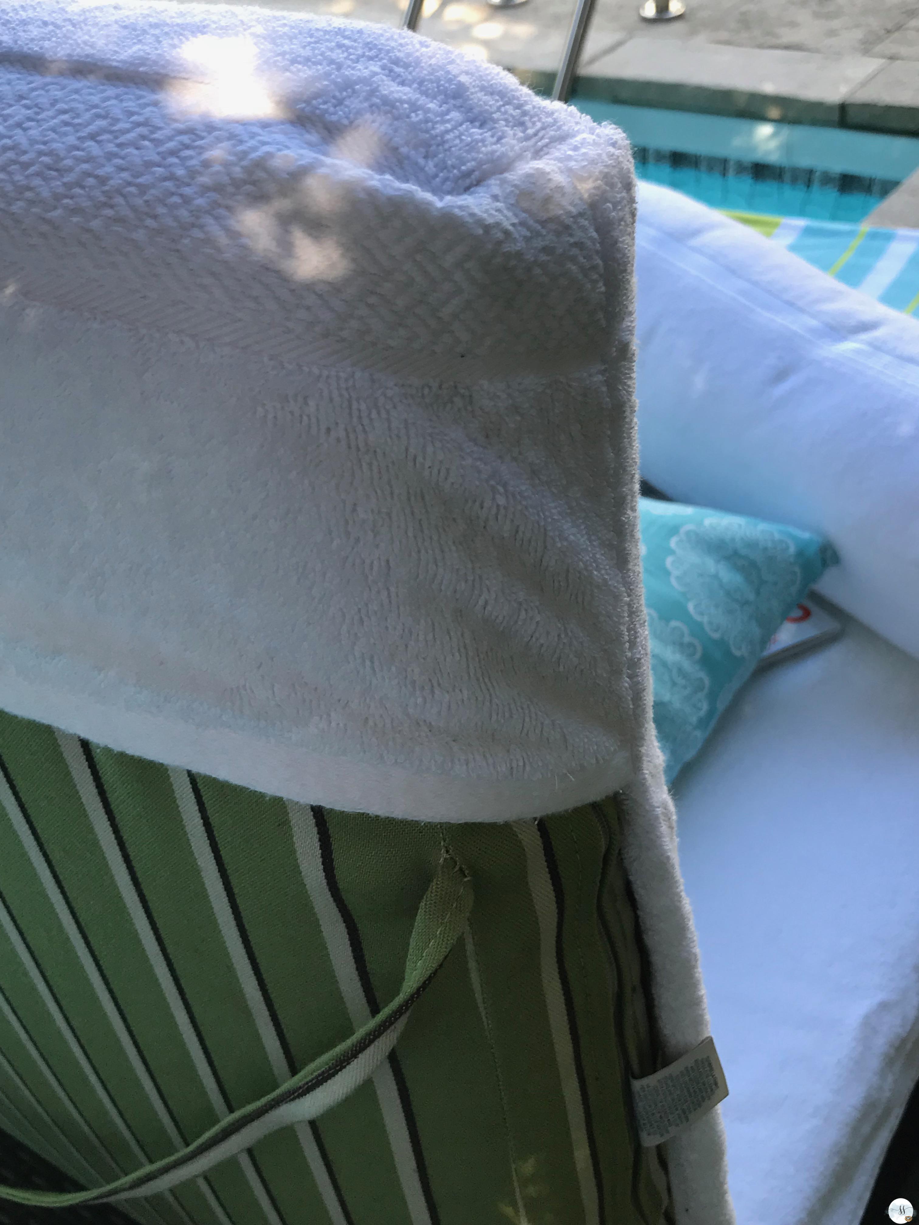 slipcovers made from towels for this great DIY project.