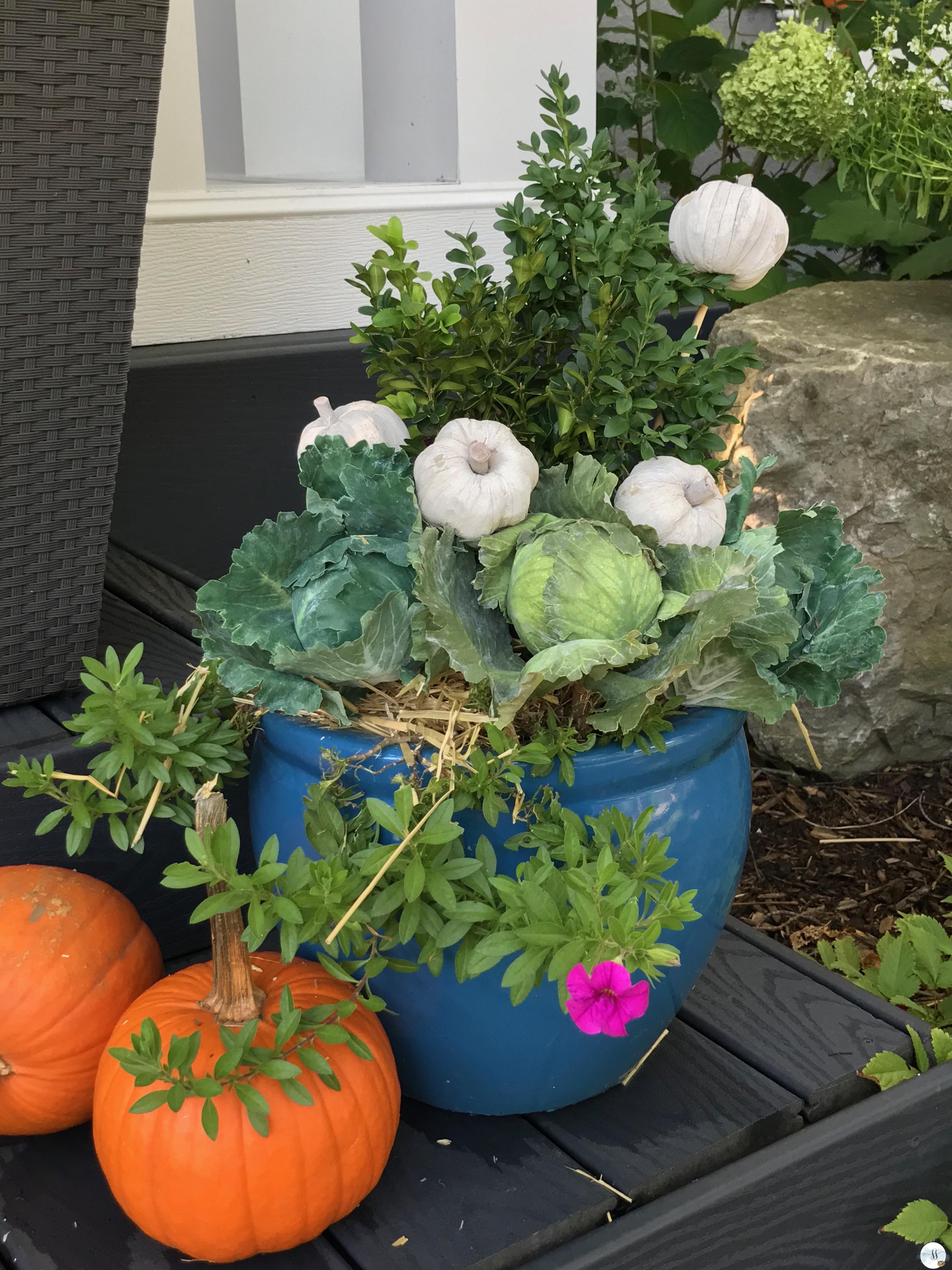 fall decor, fall planters, fall window boxes, better homes and gardens, gardening, 