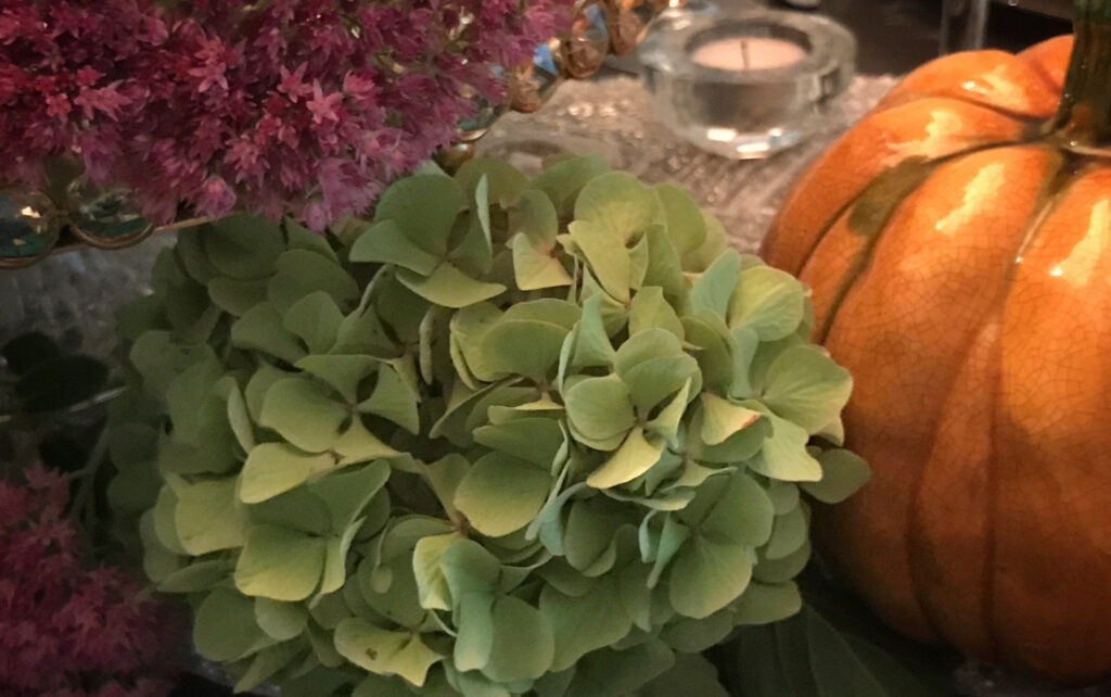 adding natural elements and colours to your fall decor.